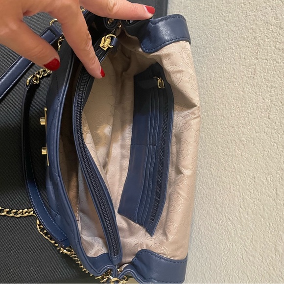 Navy Blue Michael Kors Shoulder Bag - Picture 9 of 9